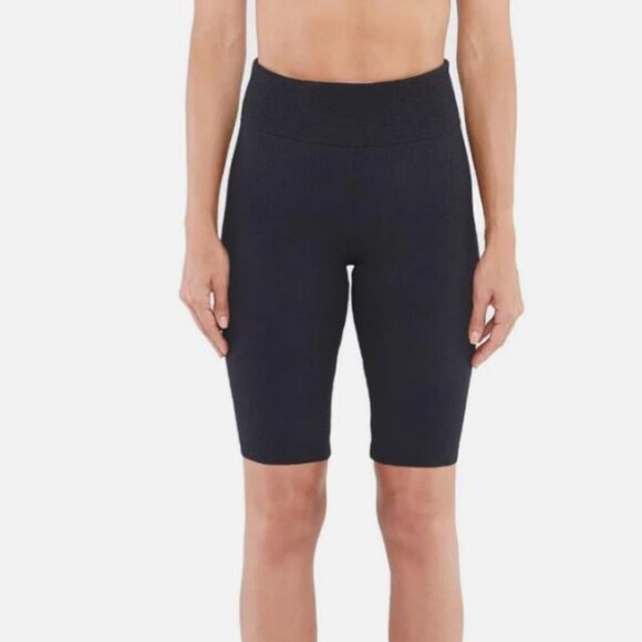 KORAL Densonic Flora Women’s Textured High arise Activewear Bike Shorts - Picture 1 of 2
